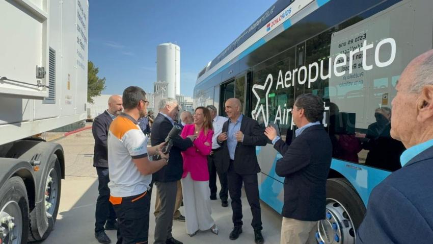 bus hidrogeno aeropuerto zaragoza